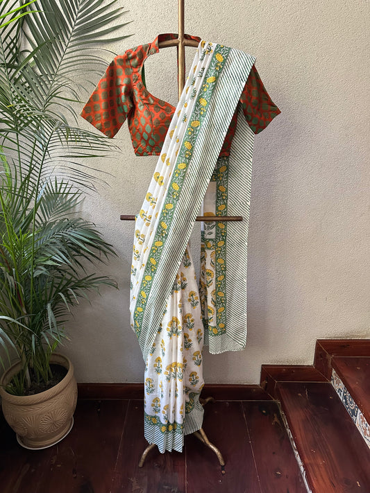 SAANVI  COTTON  SARI