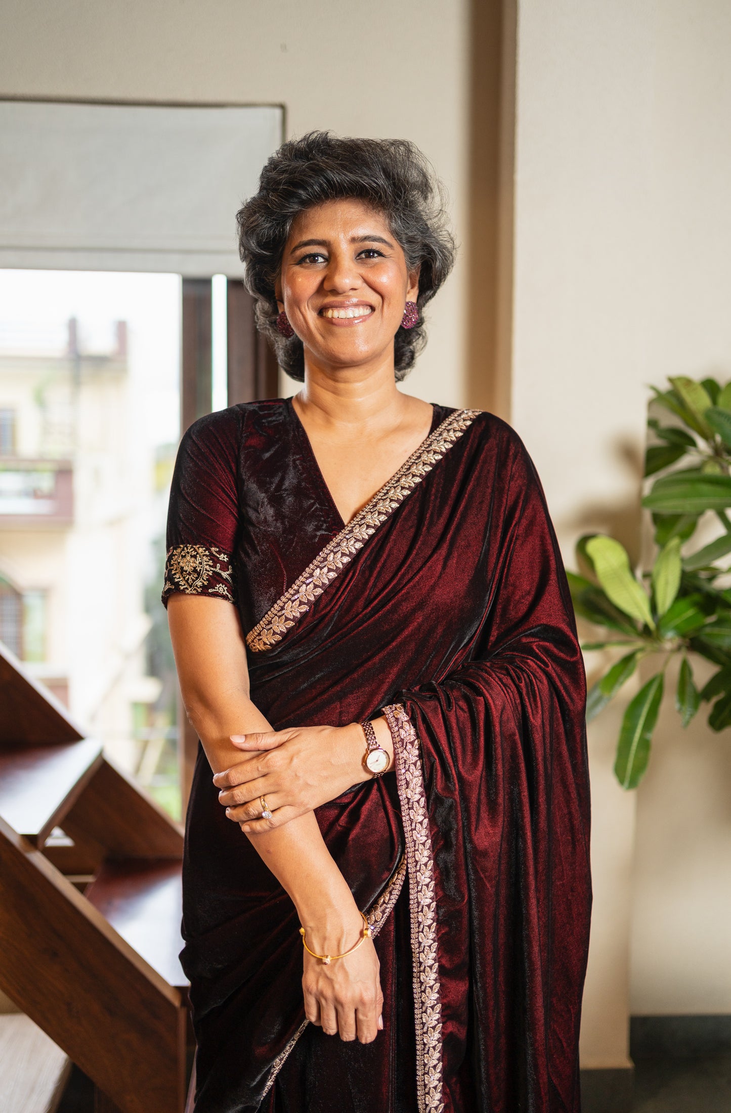 PARIKSHIT VELVET SARI