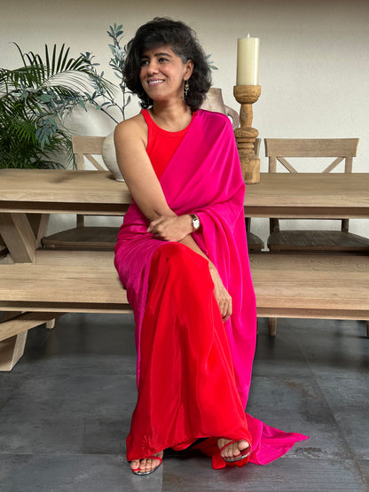 ROCK AND BLOOM SAREE