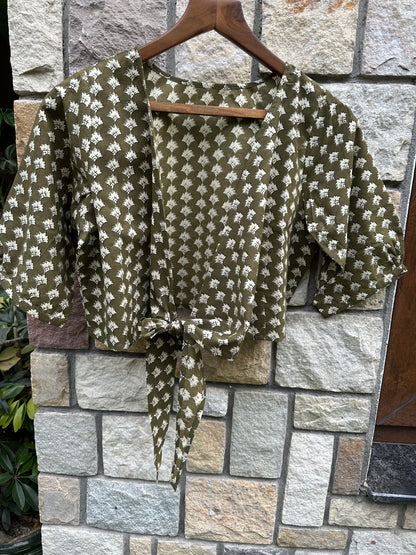 DIVYASHI  COTTON  BLOUSE
