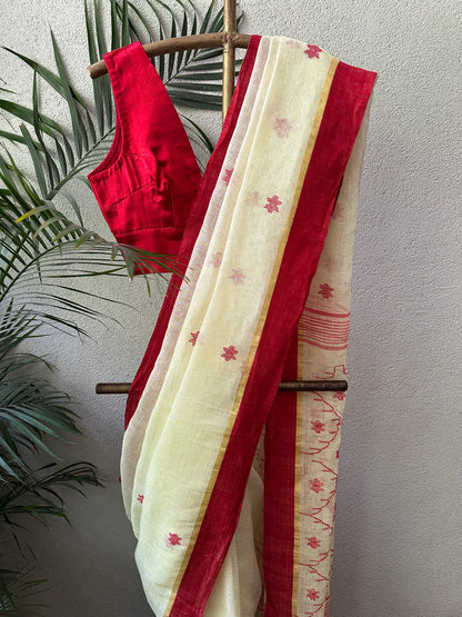 PARO 3  LINEN  SARI