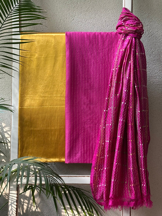 AYUSH SILK SUIT SET