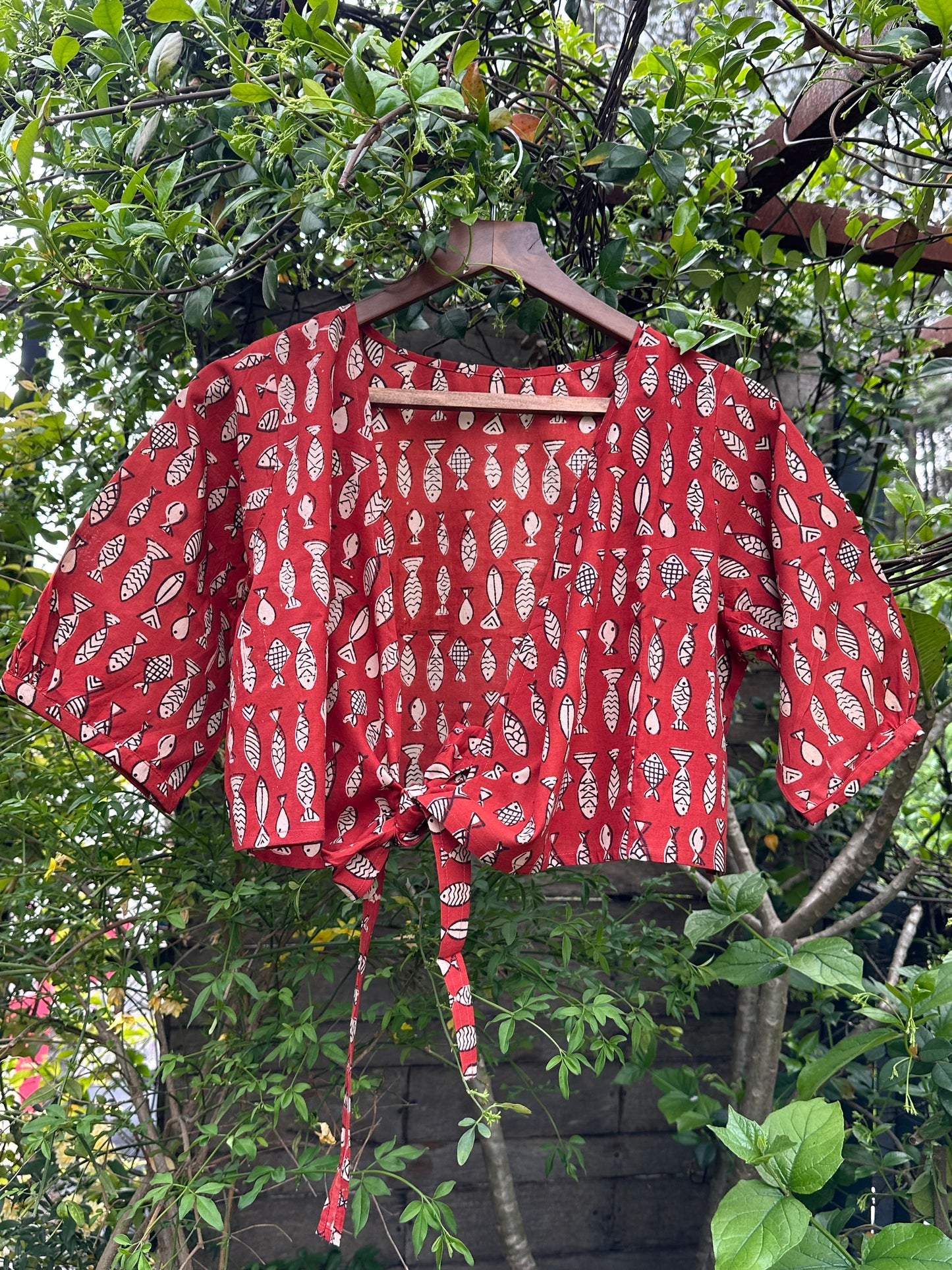 NAZARANA  COTTON  BLOUSE