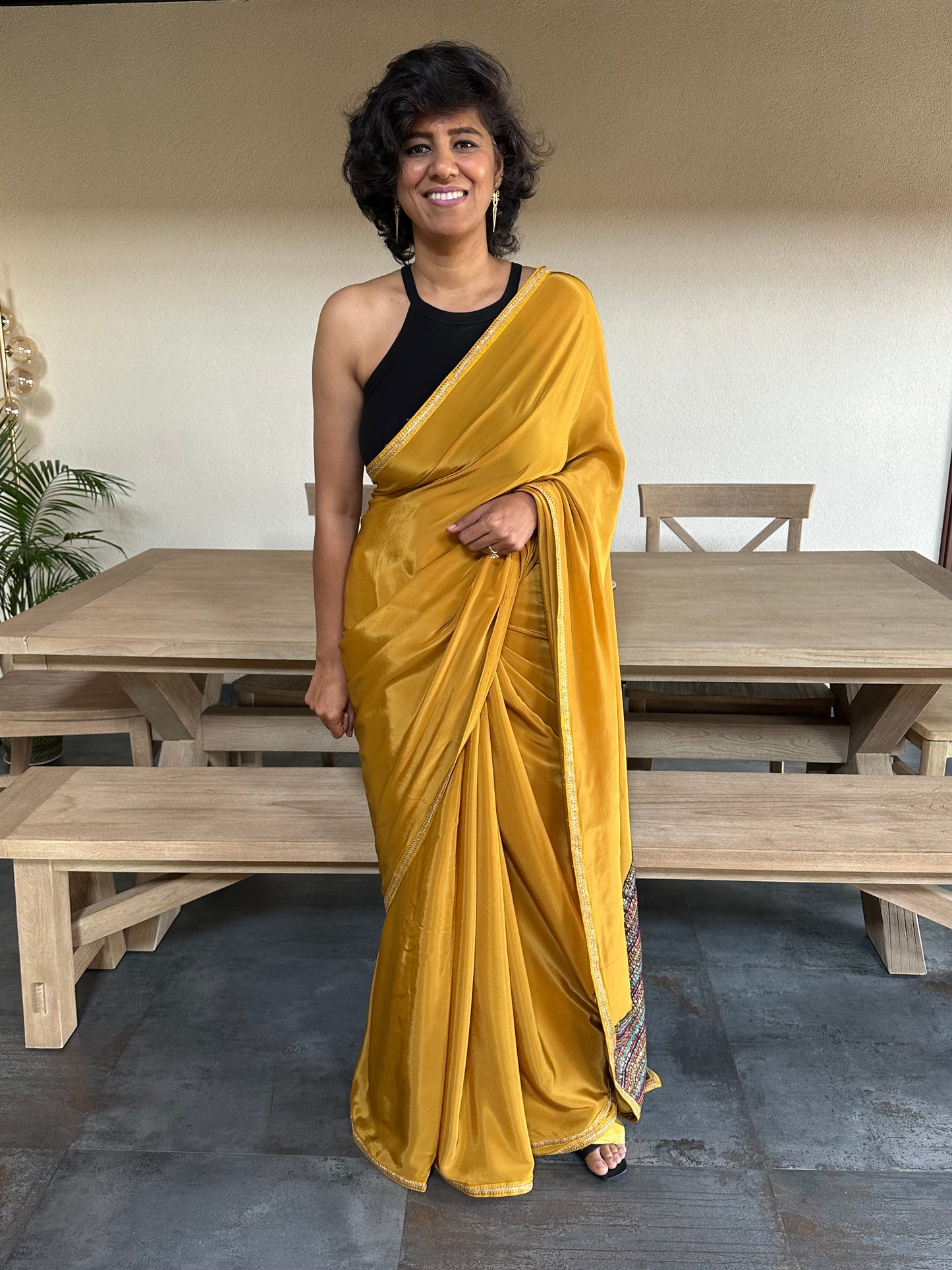MADHU MALTI LACE SARI