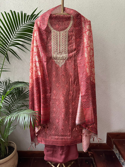 PRIYANKA SEMI STITCHED SUIT SET