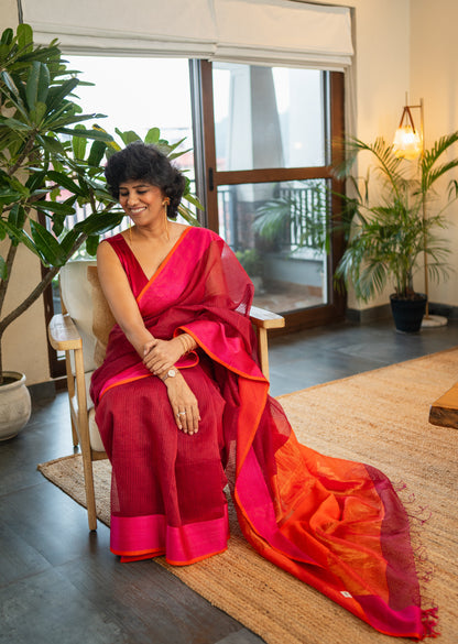 WISHA  SILK  SARI