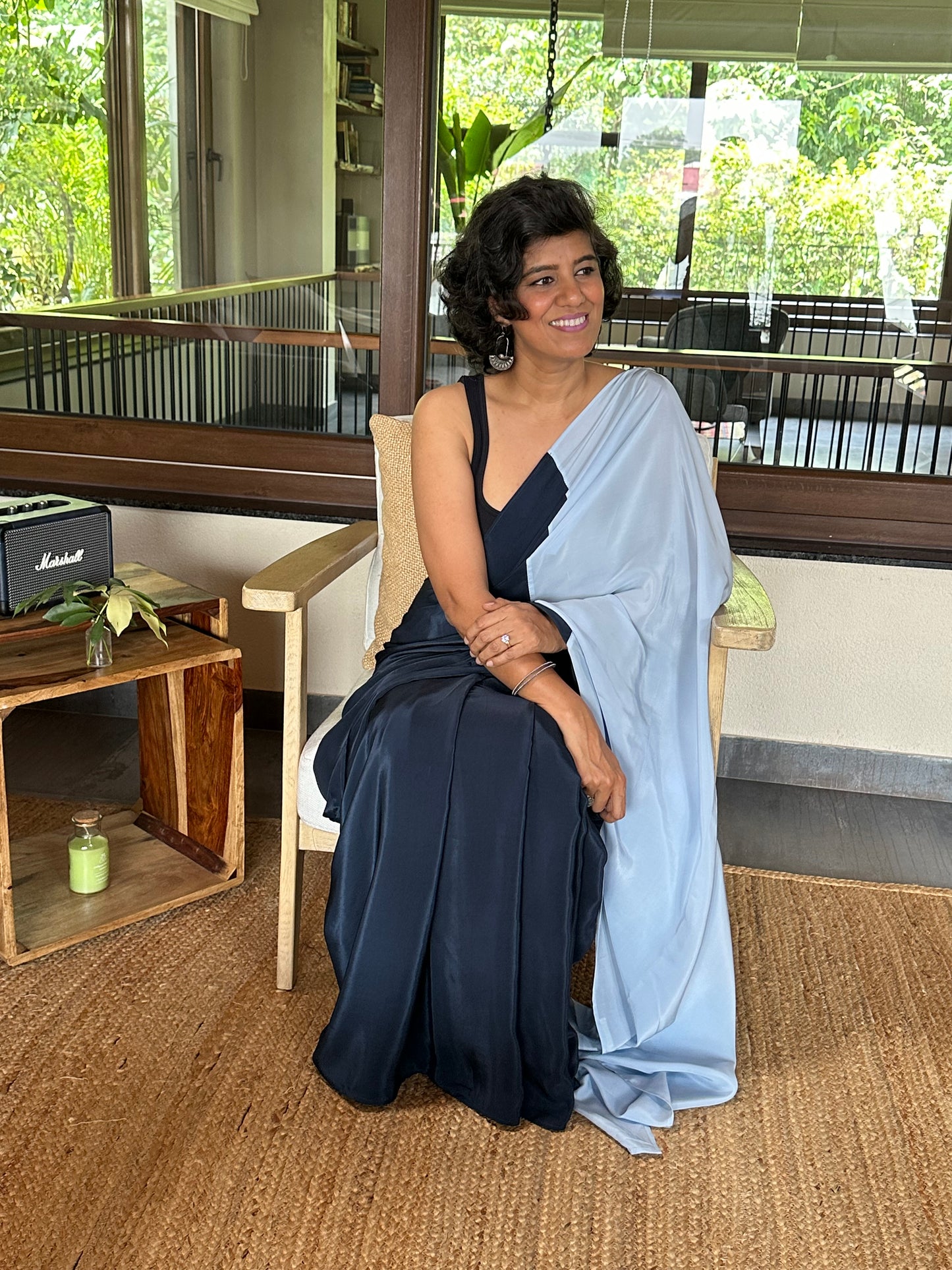 SKY LIGHT SAREE