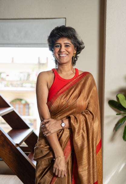 JANVI  SILK  SARI