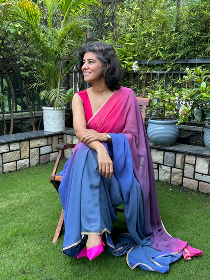 AVIRA GEORGETTE SARI