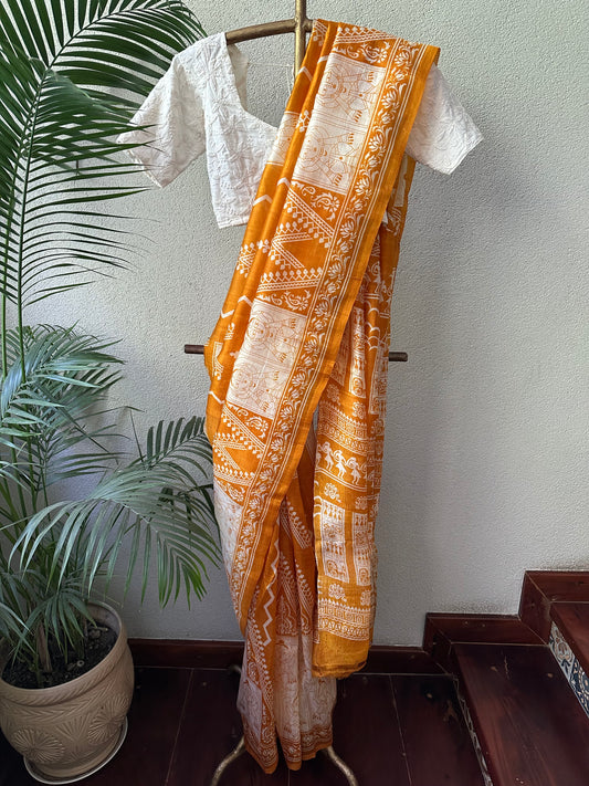 MARKANDEYA  SILK SARI
