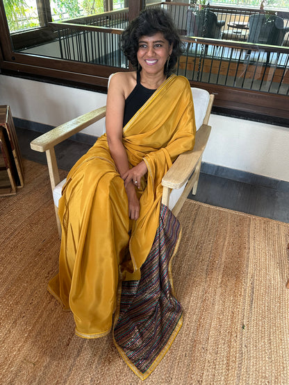 MADHU MALTI LACE SARI