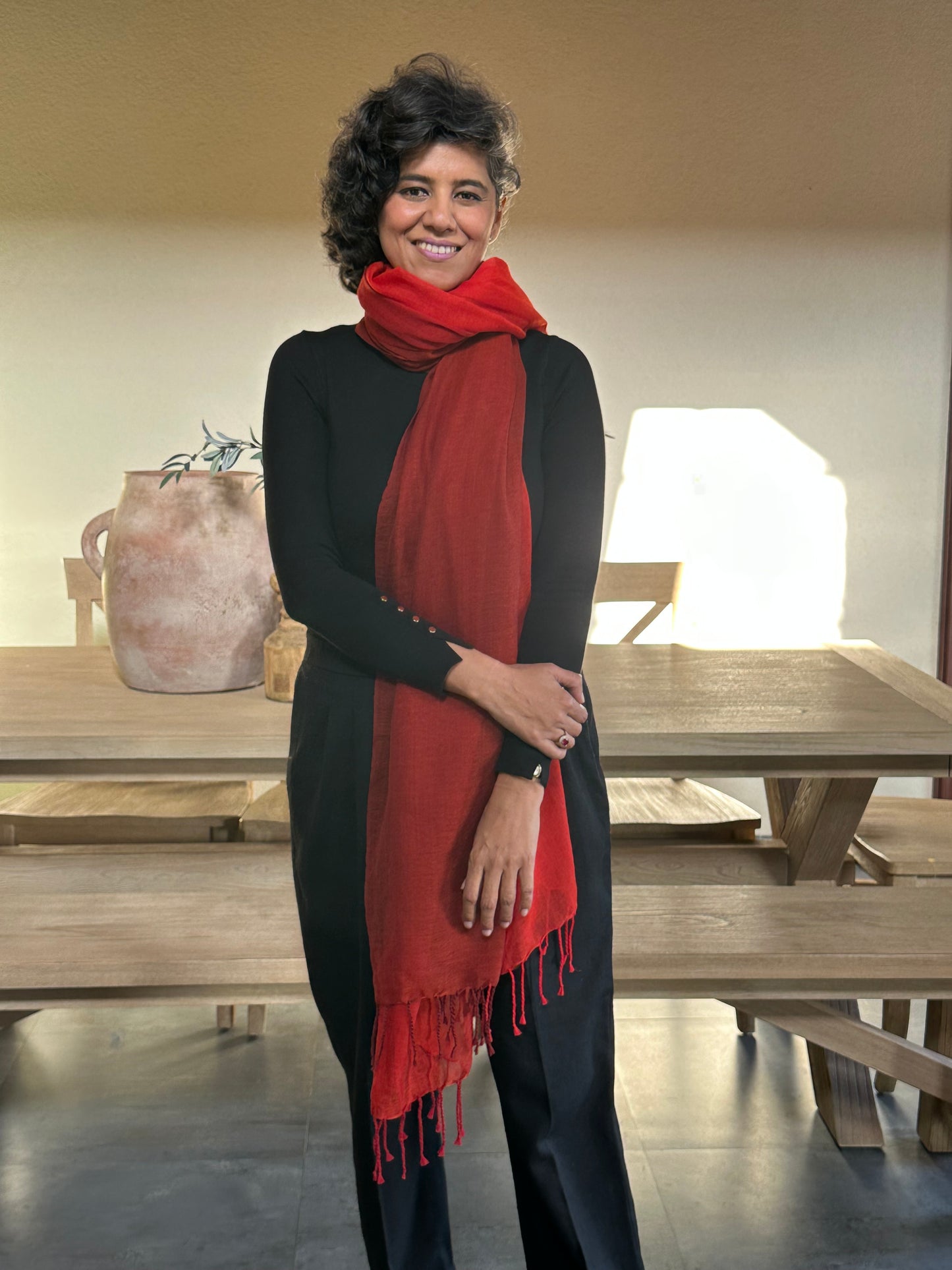 MAHABODHI  SHAWL ( Three Layer Shawl )