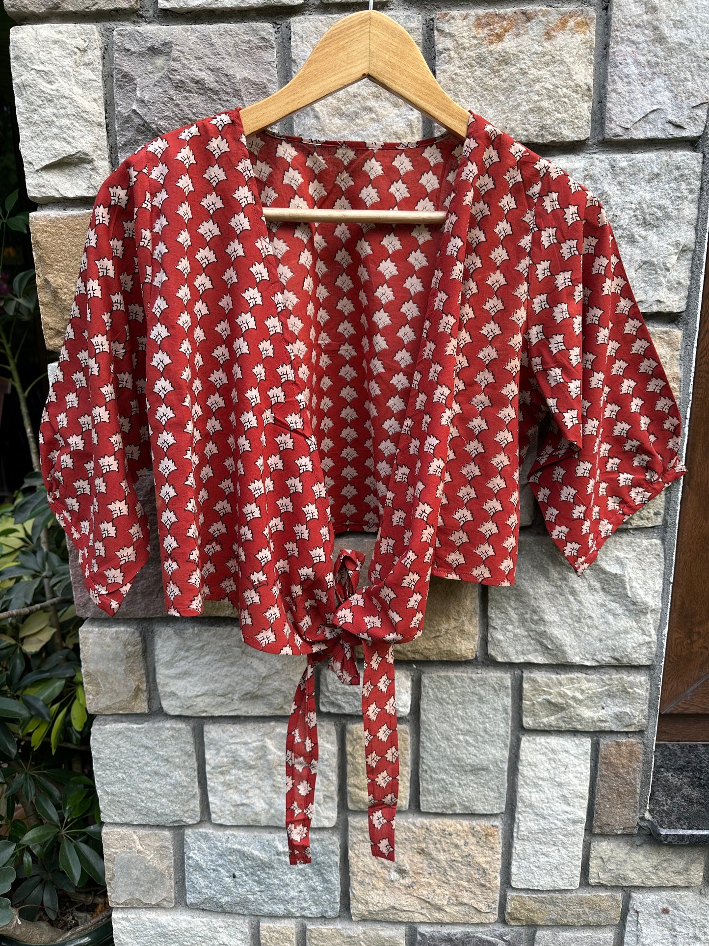 MAULIKA COTTON BLOUSE