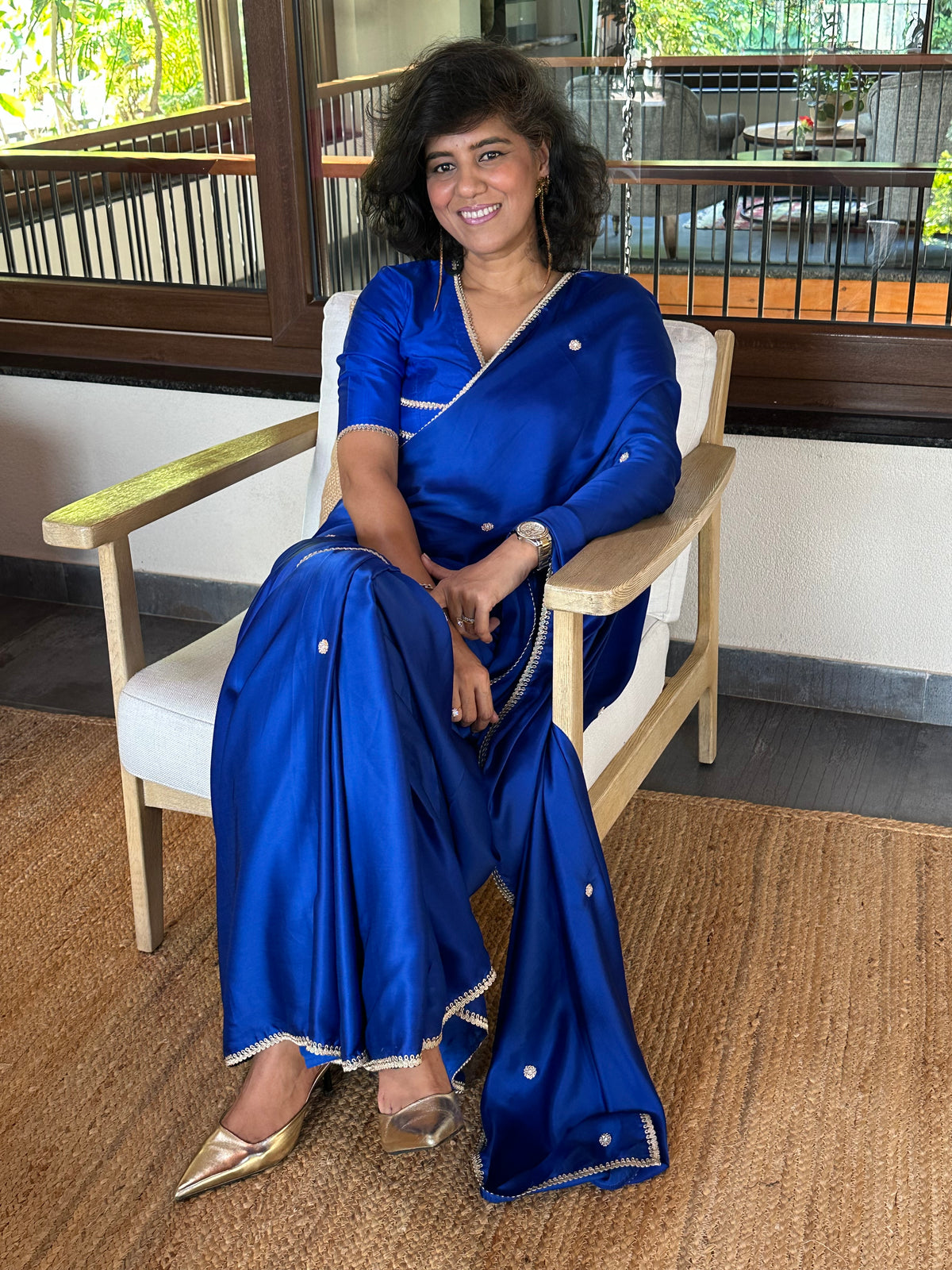 SANTOSH  BEMBERG MODAL SARI