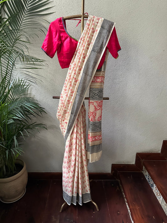 RADHA  COTTON  SARI