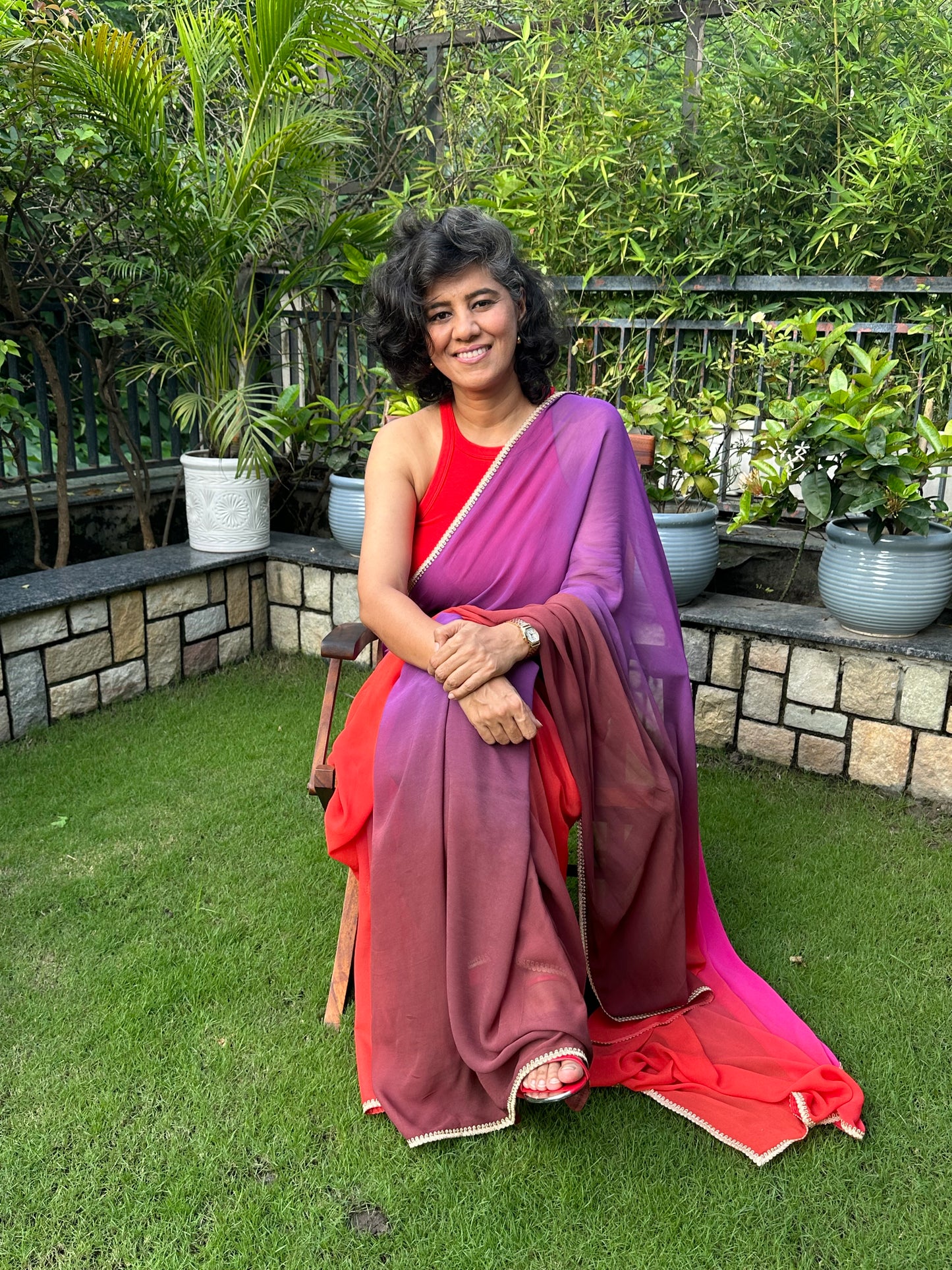 MAHIKA GEORGETTE SARI