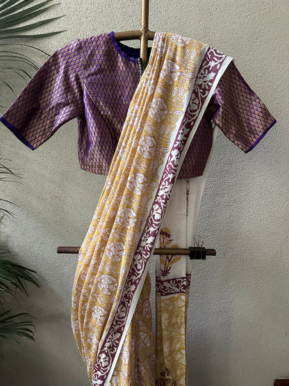 KAMALKALI  COTTON  SARI
