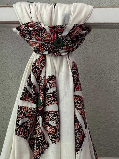 RUPA  APPLIQUE  DUPATTA