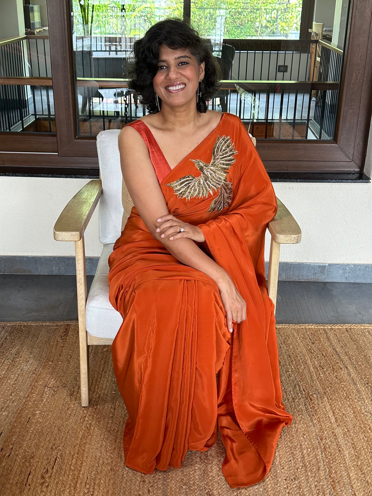 INSPIRE - CINNAMON BROOCH SARI