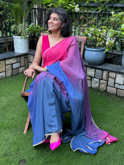AVIRA GEORGETTE SARI