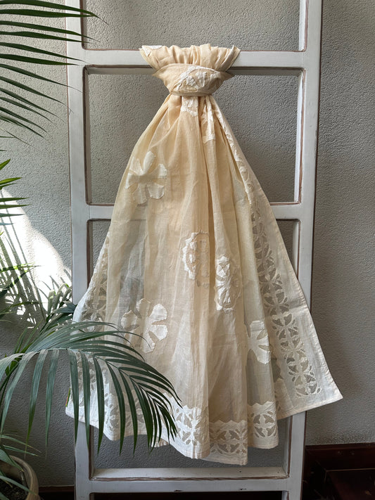 KAMALESH  APPLIQUE  DUPATTA