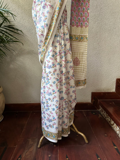 VASUNDHARA  COTTON  SARI