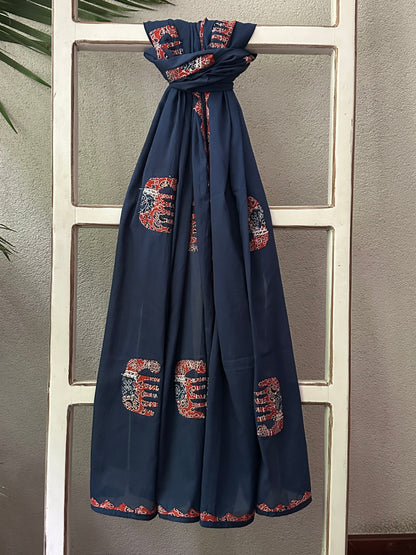 RUCHI  APPLIQUE  DUPATTA