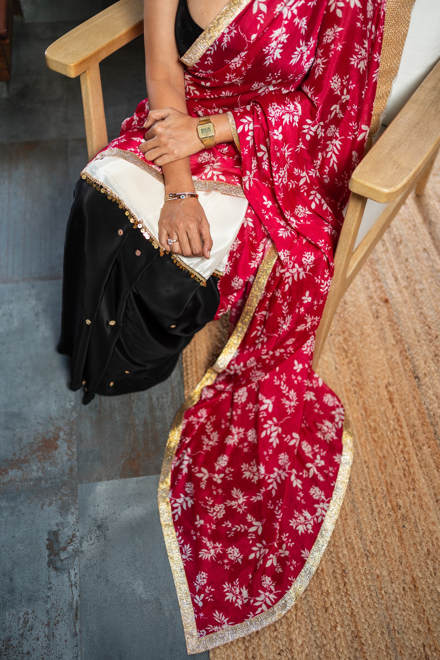 RASHMI CREPE SARI