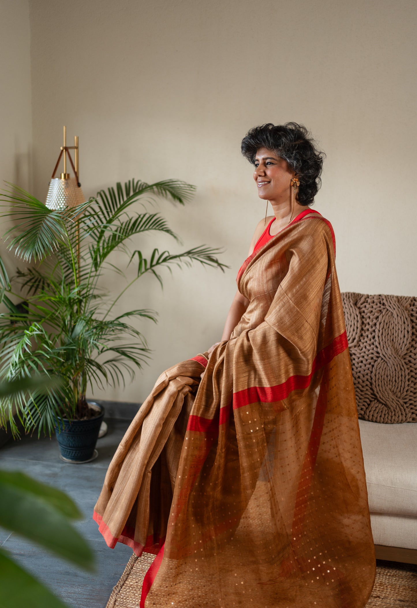 JANVI  SILK  SARI