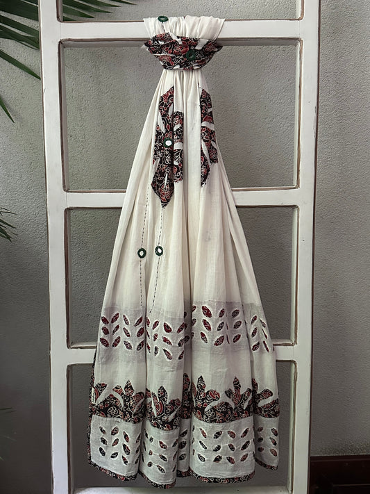 RUPA  APPLIQUE  DUPATTA