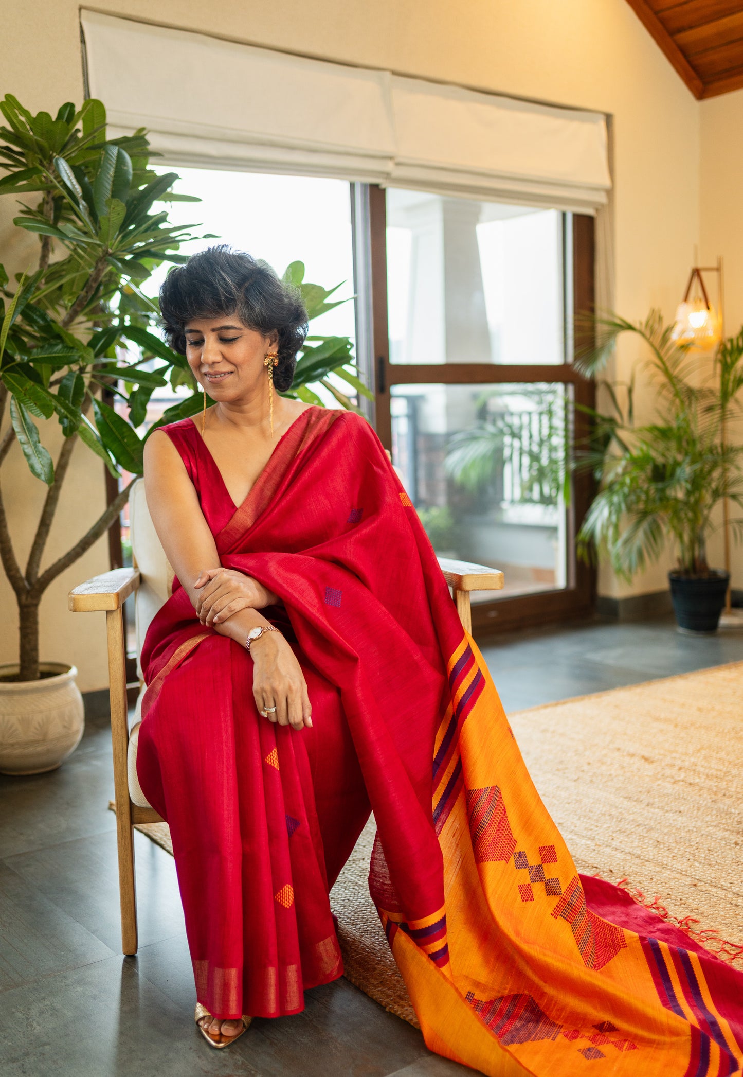 RADHA  SILK  SARI