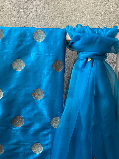 ANAMIKA 2 PIECE  SILK  SUIT  SET