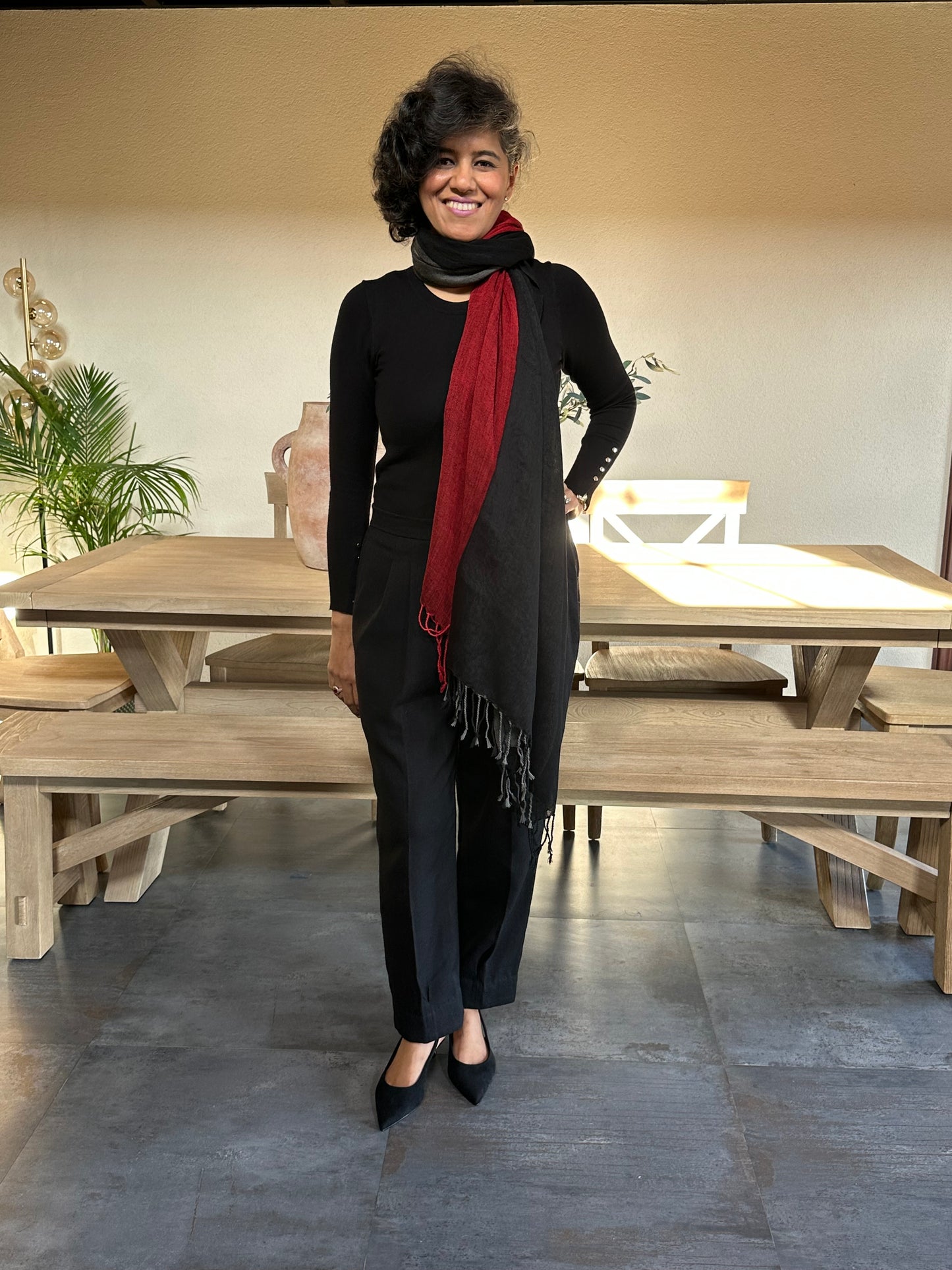 BHUTA  SHAWL ( Three Layer Shawl )