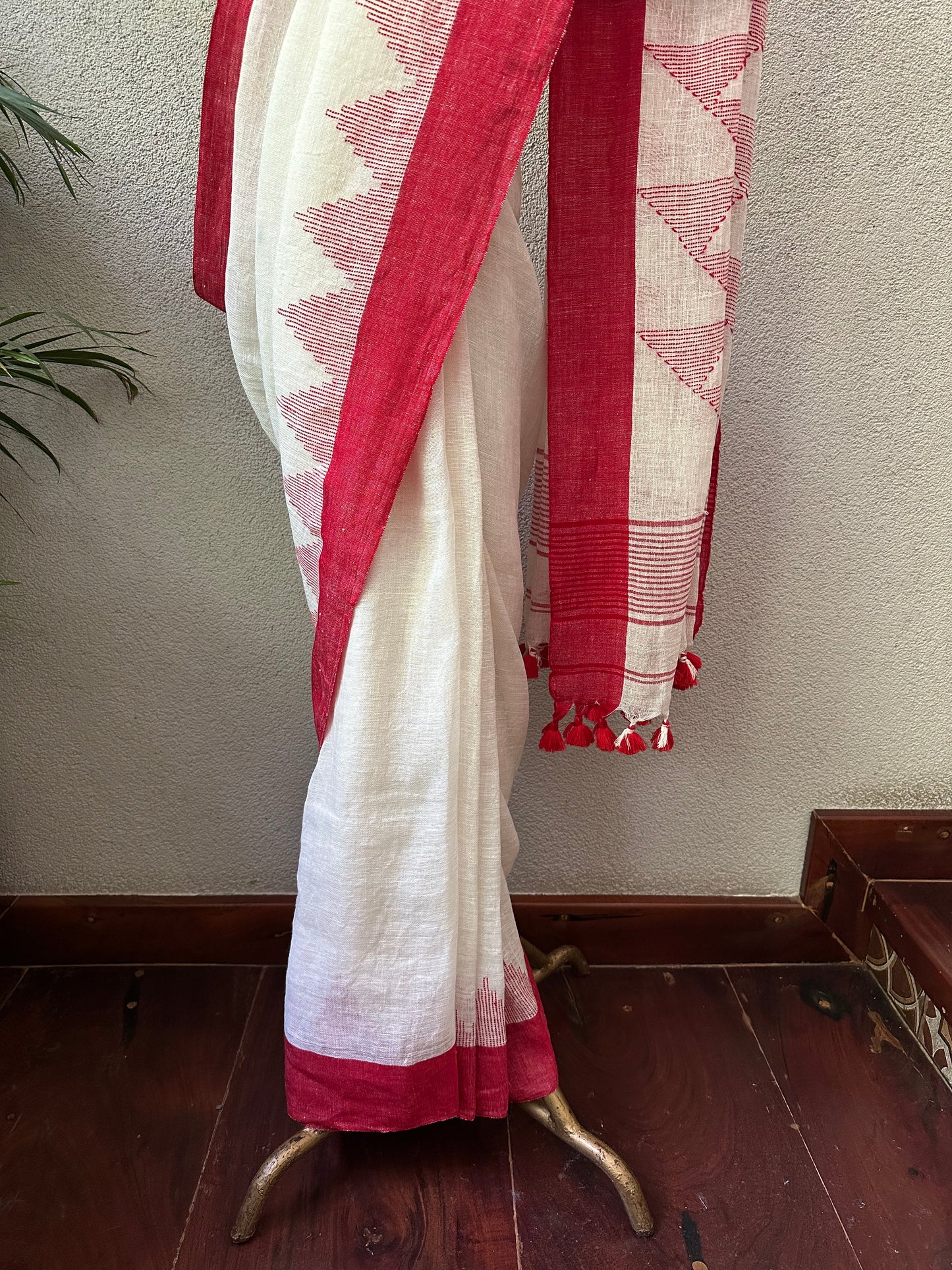 REEMA 4  LINEN  SARI