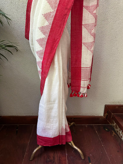 REEMA 4  LINEN  SARI
