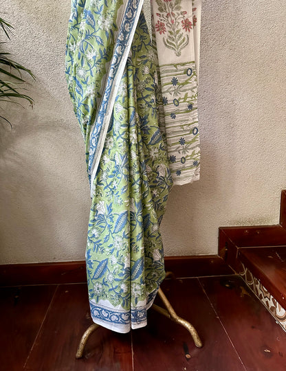 ANURAGINI  COTTON  SARI