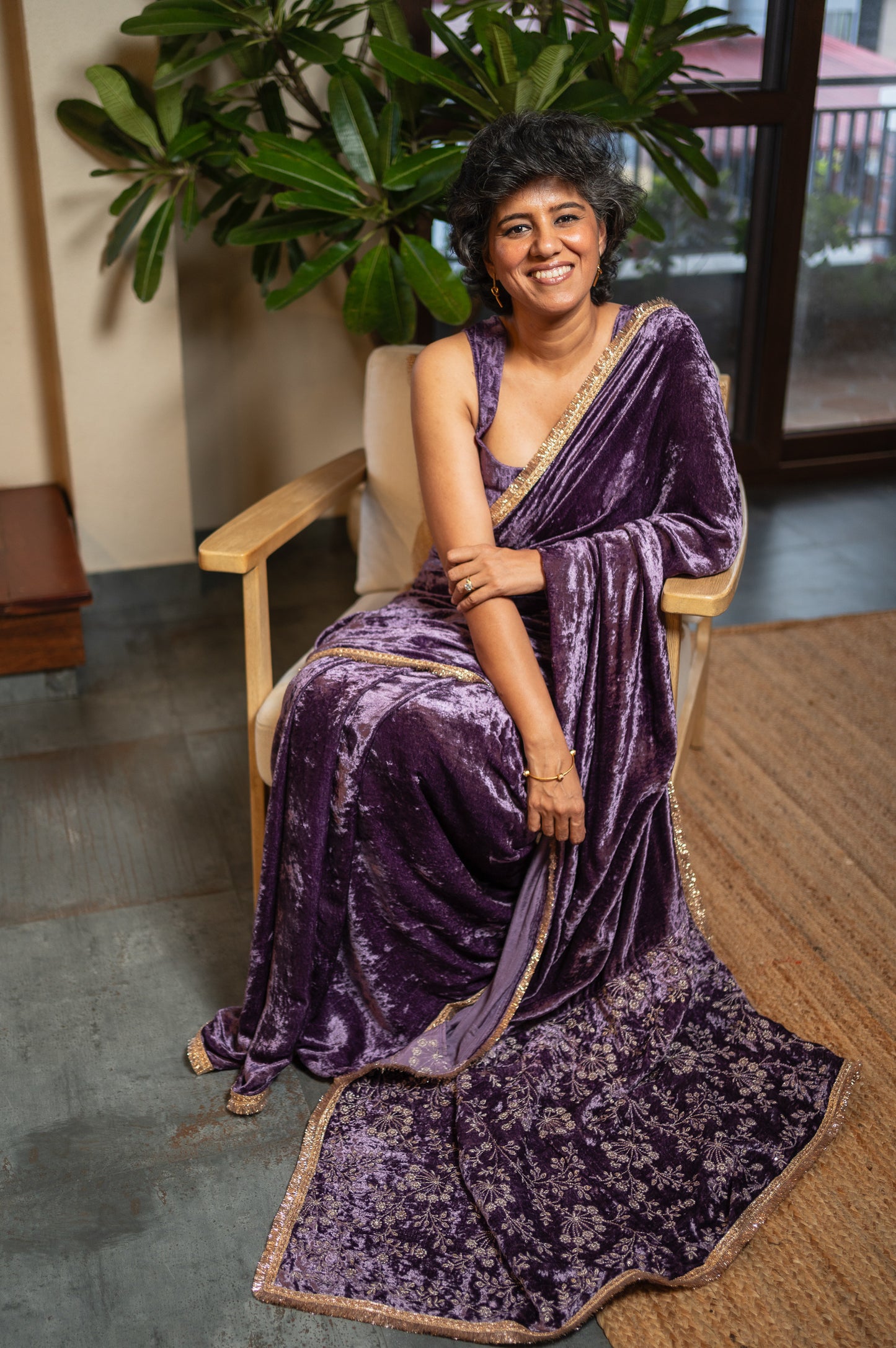 PADMA VELVET SARI