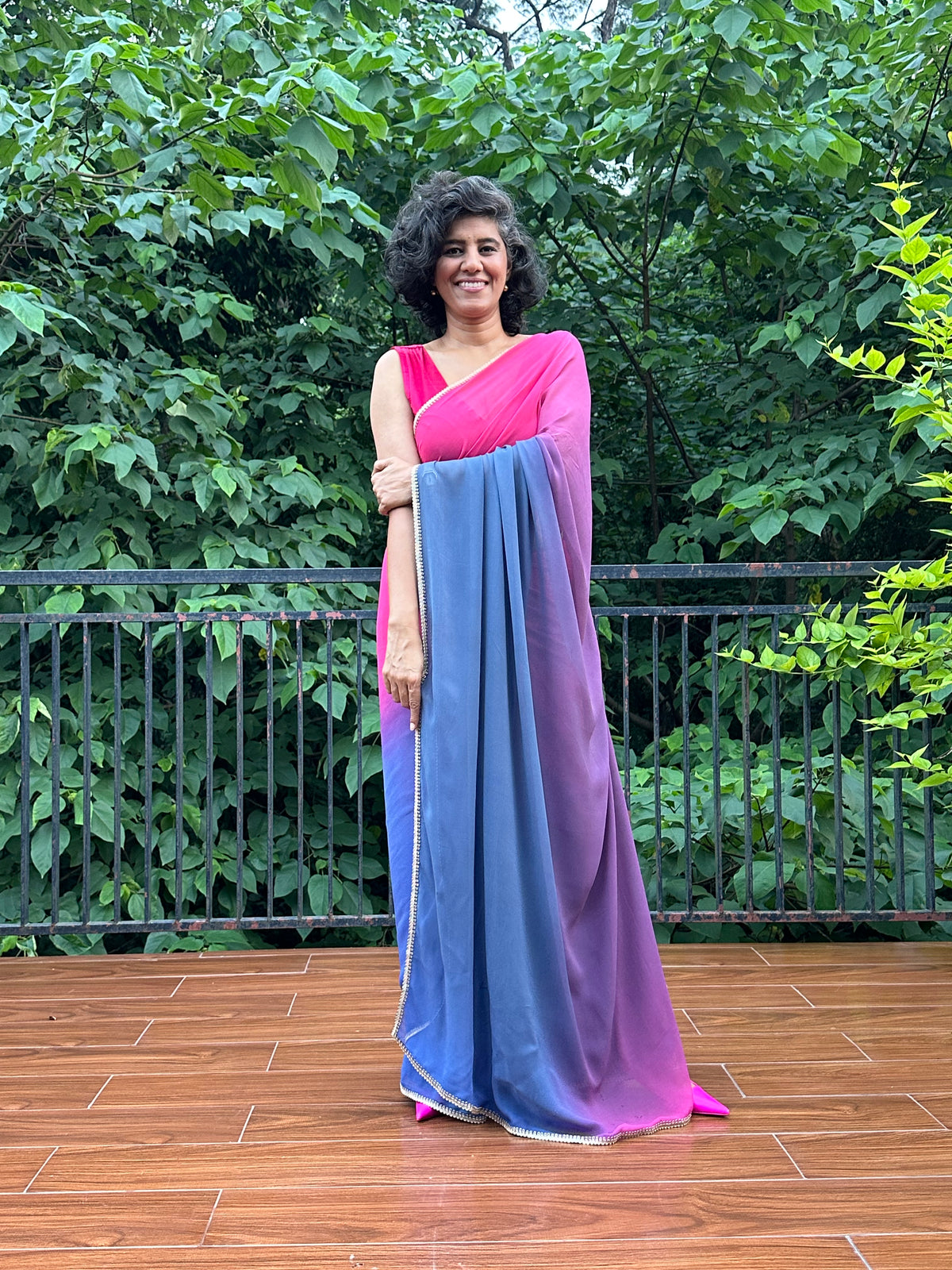 AVIRA GEORGETTE SARI