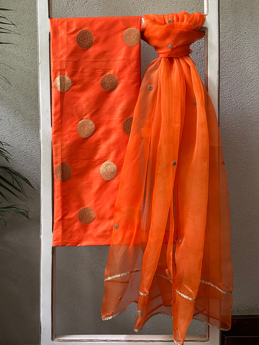 GODAVARI 2 PIECE  SILK  SUIT  SET