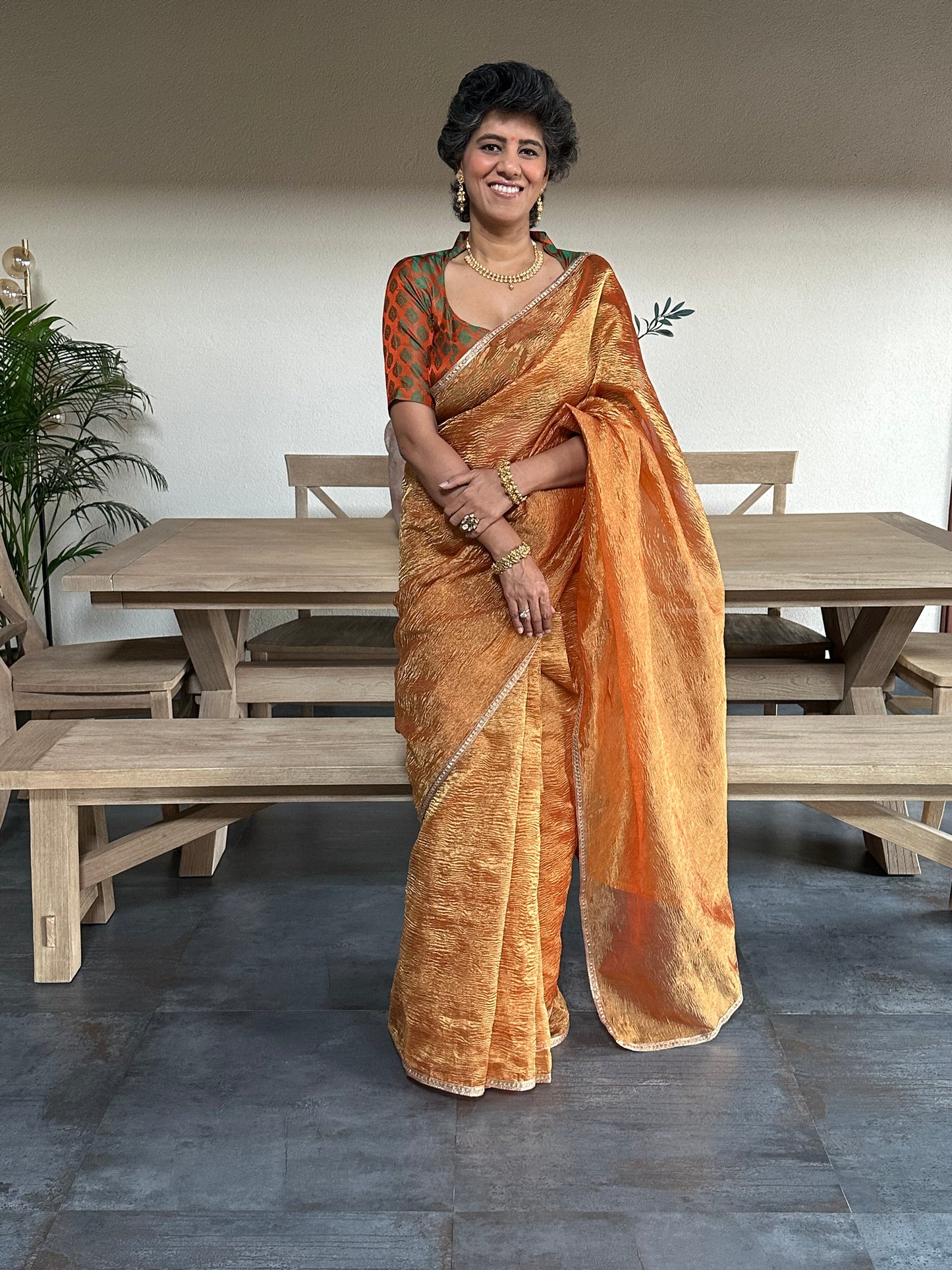 CHAND TISSUE SARI