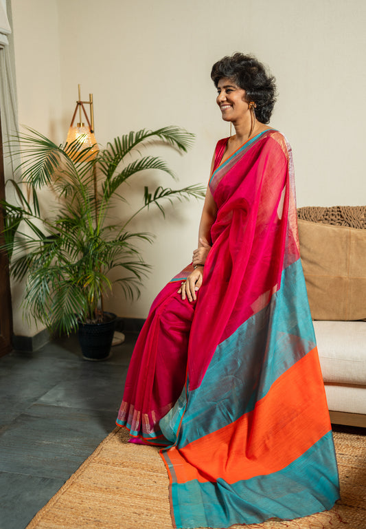 AKSHRA  SILK  SARI