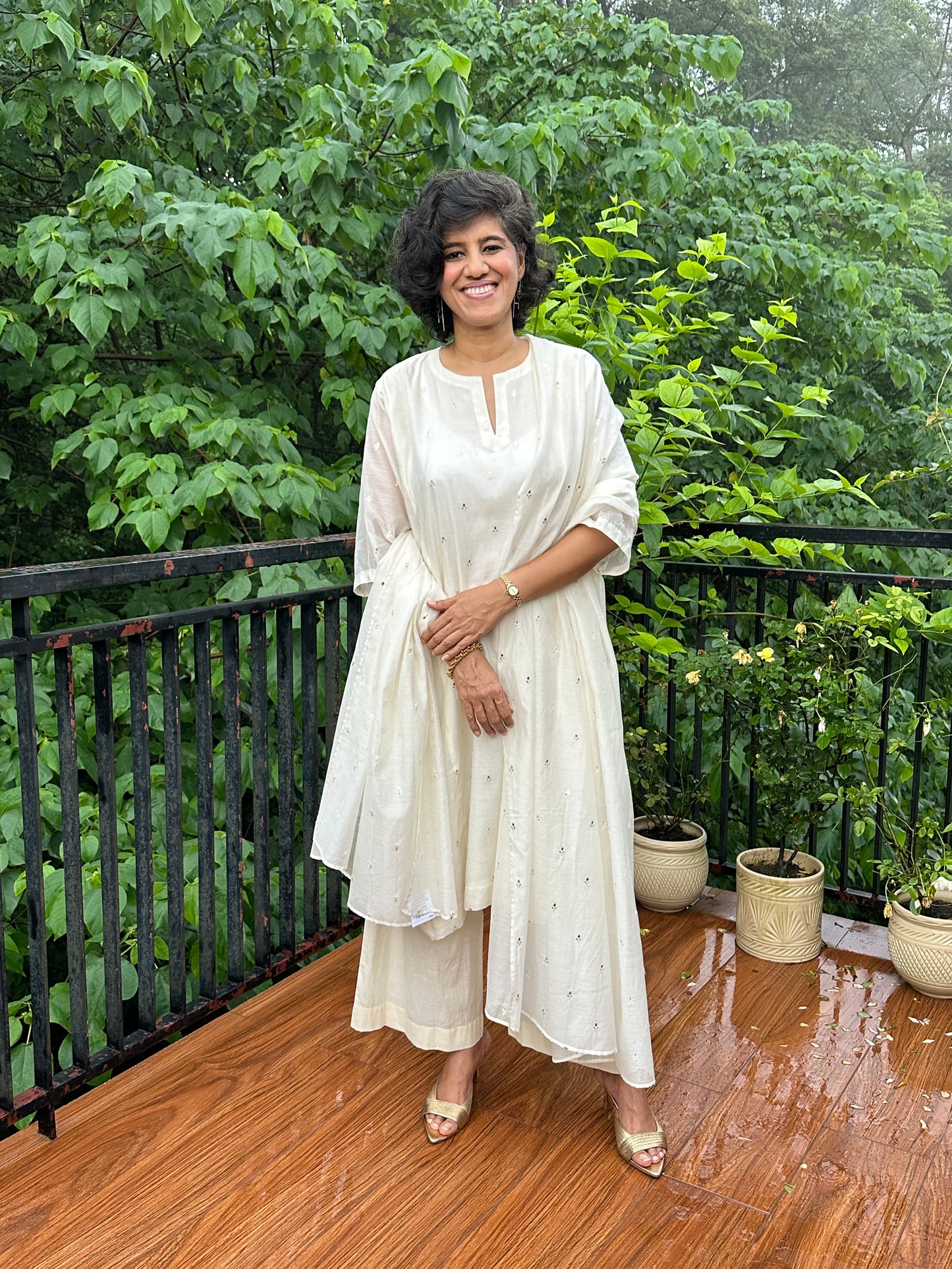 MANASI CHANDERI  SILK DUPATTA