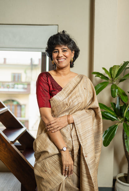 KHOOBSURAT  SILK  SARI