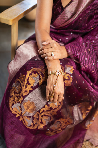 KIRAN  SILK  SARI