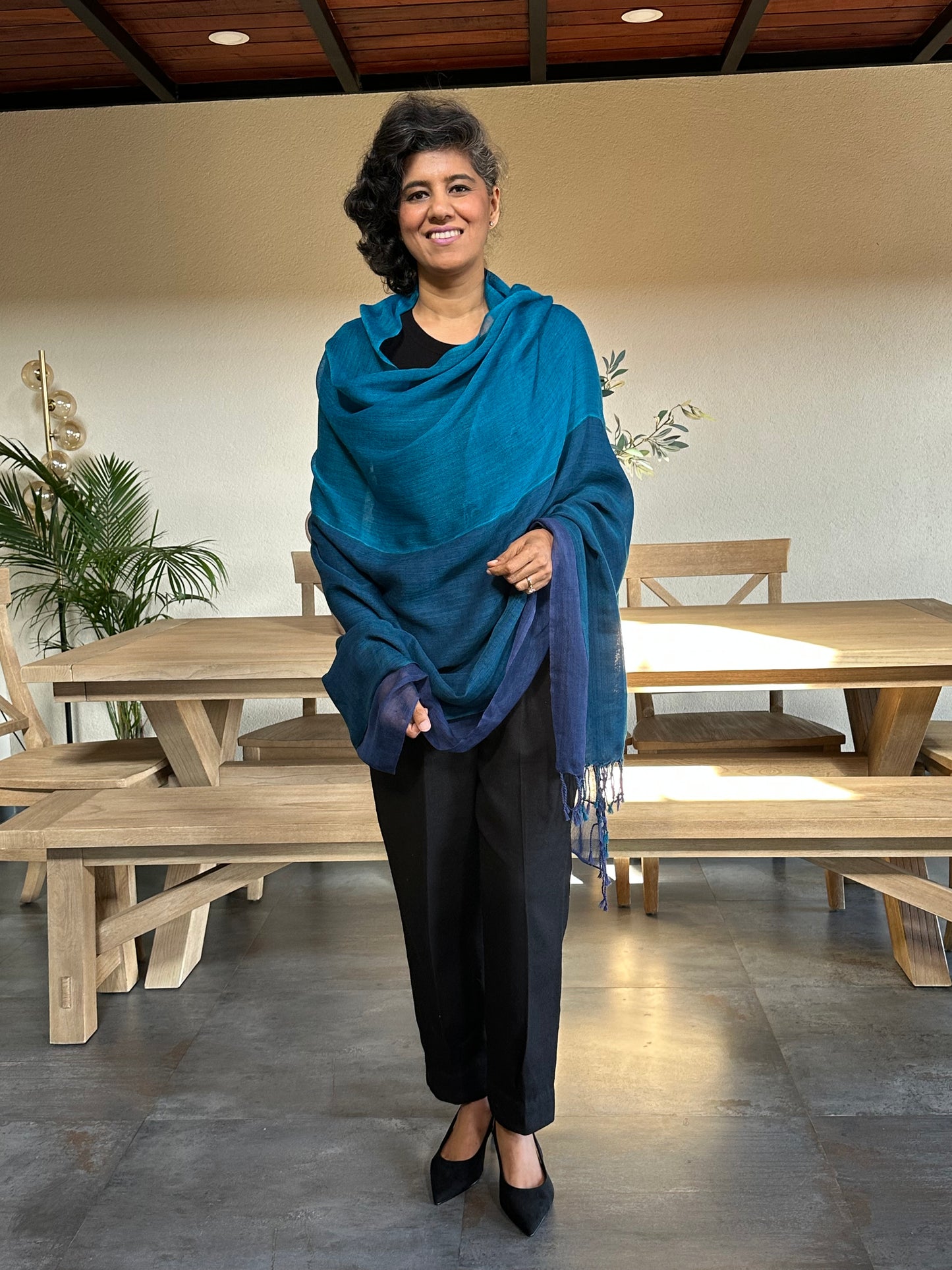 DWARKADHISH  SHAWL ( Three Layer Shawl )