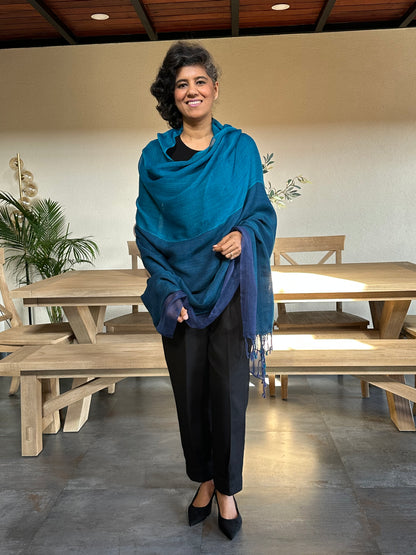 DWARKADHISH  SHAWL ( Three Layer Shawl )