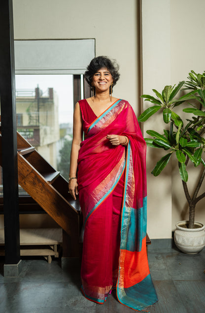 AKSHRA  SILK  SARI