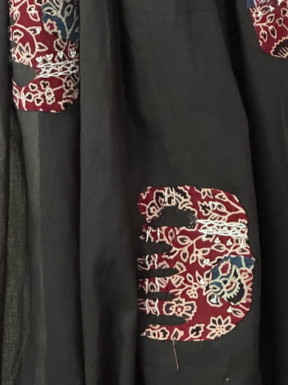 SHREYA  APPLIQUE  DUPATTA