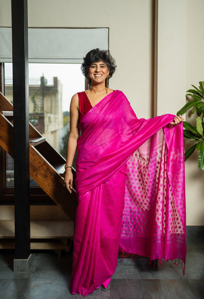 USHIKA  SILK  SARI