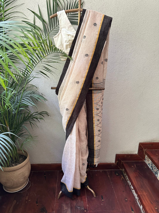 PARO 2  LINEN  SARI